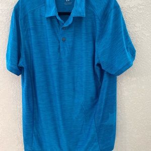 Tommy Bahama Island Zone Polo Shirt Sz M Blue